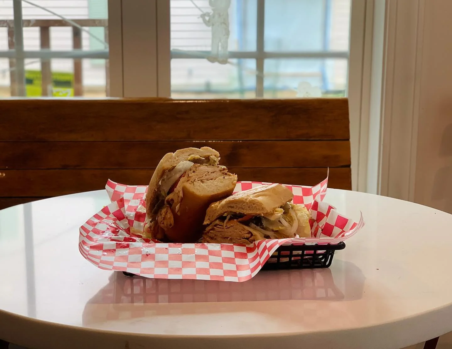 Summer&rsquo;s here &amp; so are our new sandwiches!
Featuring our new &ldquo;Shan-wich&rdquo;!

Turkey, cheddar, tomato, onion, jalape&ntilde;o, lettuce, deli dressing, deli mustard &amp; mayo on a warm, toasted baguette! Yummers!! 😋

Hungry yet? S