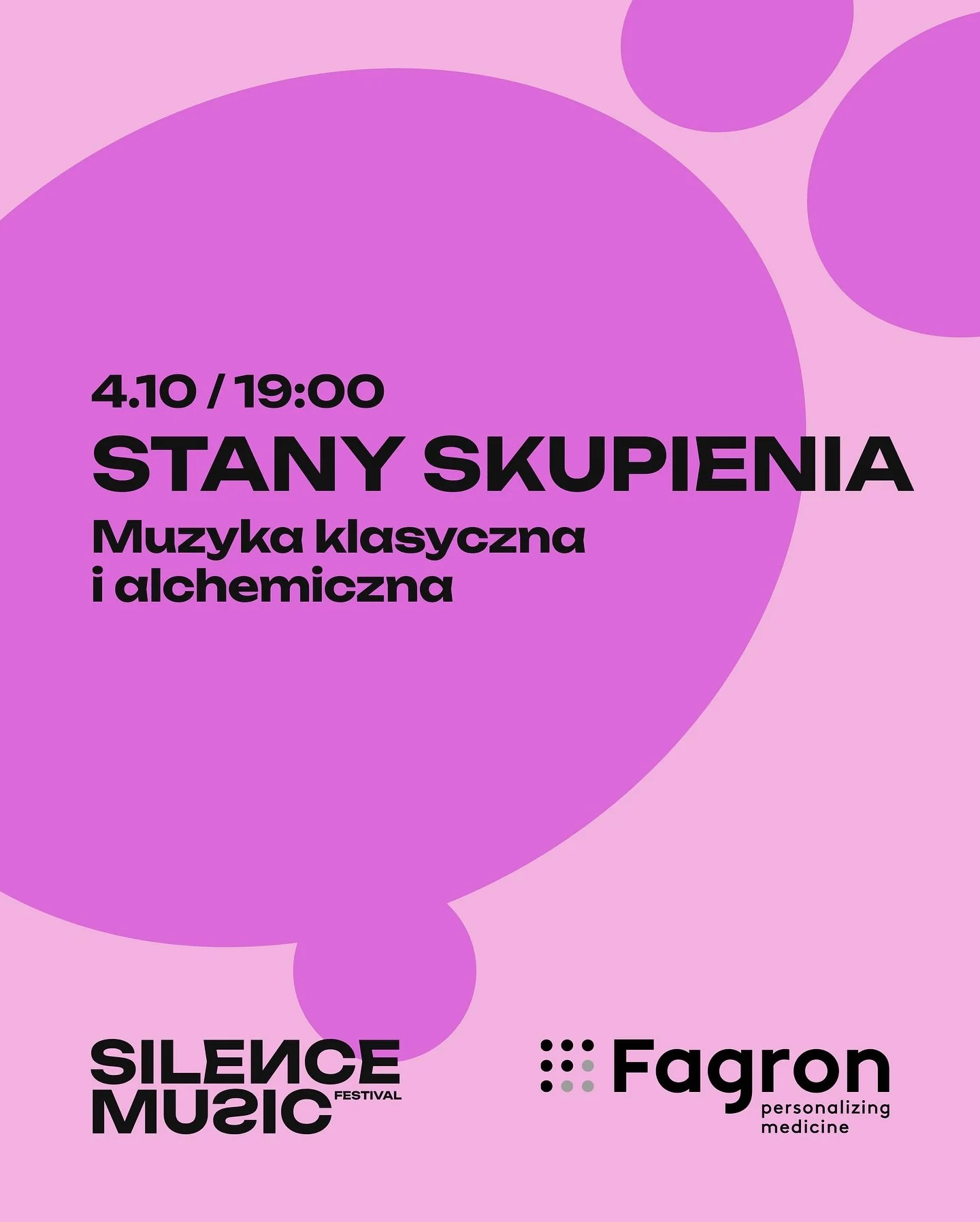 &bull; Muzyka klasyczna i alchemiczna, czyli STANY SKUPIENIA! Przyjdź i przekonaj się co wyczarujemy razem z Fagron Poland.

Wystąpią:

Sebastian Szumski (bas/baryton) - Don Giovanni
Przemysław J&oacute;zef Bałka (bas/baryton) - il Commendatore 
Gust