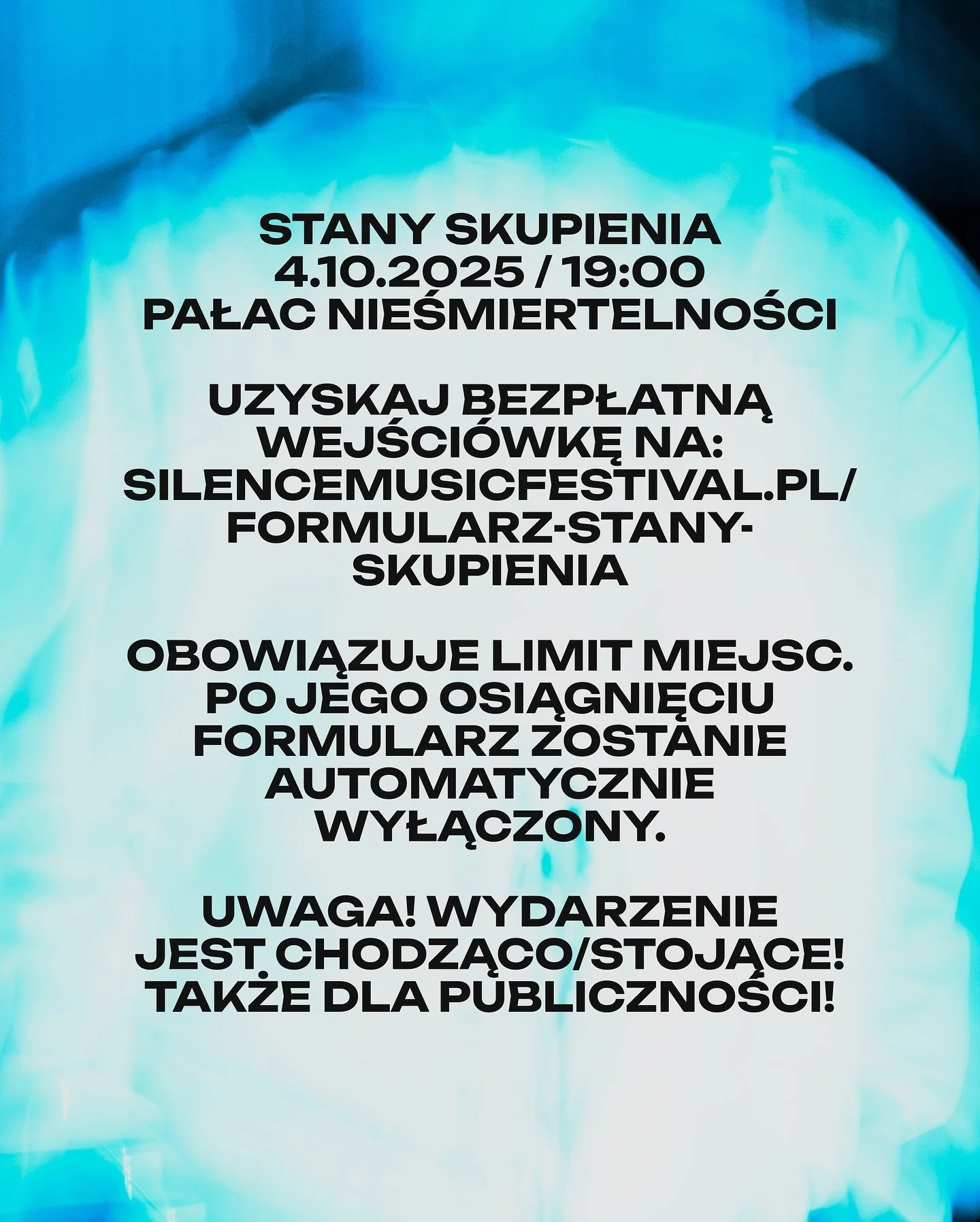 &bull; Padliśmy ofiarą. Własnego sukcesu. Chcielibyśmy zmieścić wszystkich, ale możemy tylko tych, kt&oacute;rzy się zarejestrują, ponieważ zainteresowanie STANAMI SKUPIENIA jest ponad stan.

Link znajdziecie w powyższej grafice, w bio, w opisie post