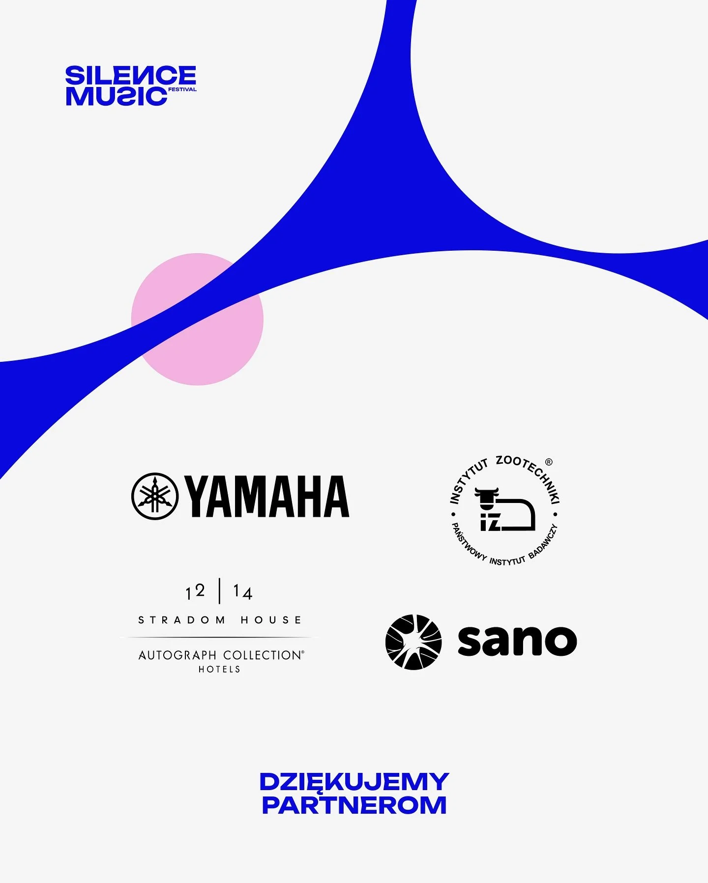 &bull; W SILENCE Music Festival muzyka i cisza buduje mosty między ludźmi. Uczy bliskości, dodaje odwagi i otwiera na r&oacute;żnorodność.

Jesteśmy wdzięczni, że dzięki Yamaha Pianos, Instytut Zootechniki - Państwowy Instytut Badawczy, Stradom House