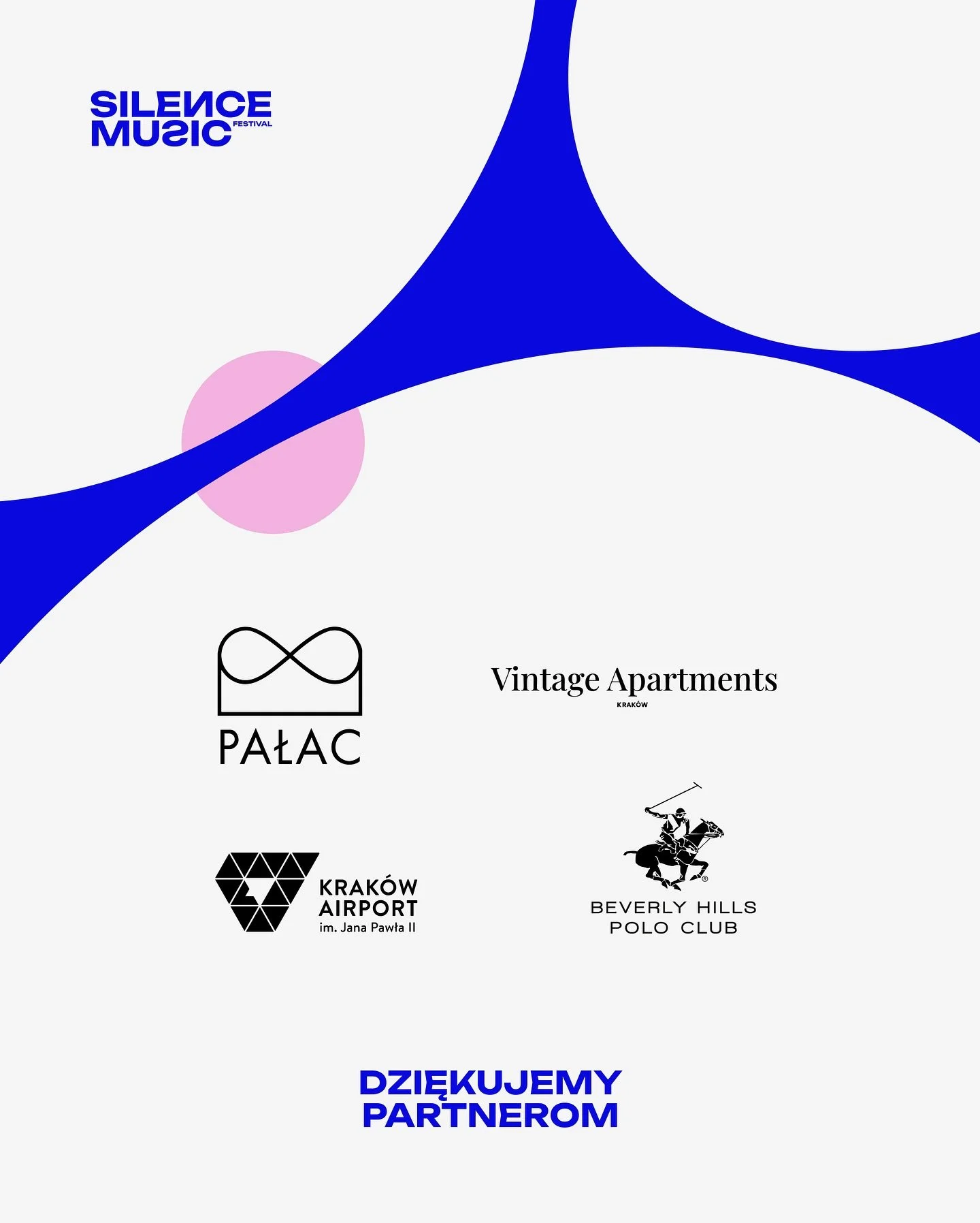 &bull; W SILENCE Music Festival muzyka i cisza buduje mosty między ludźmi. Uczy bliskości, dodaje odwagi i otwiera na r&oacute;żnorodność.

Jesteśmy wdzięczni, że dzięki @palacniesmiertelnosci, @krakow.airport, Vintage Apartments Krak&oacute;w i Beve