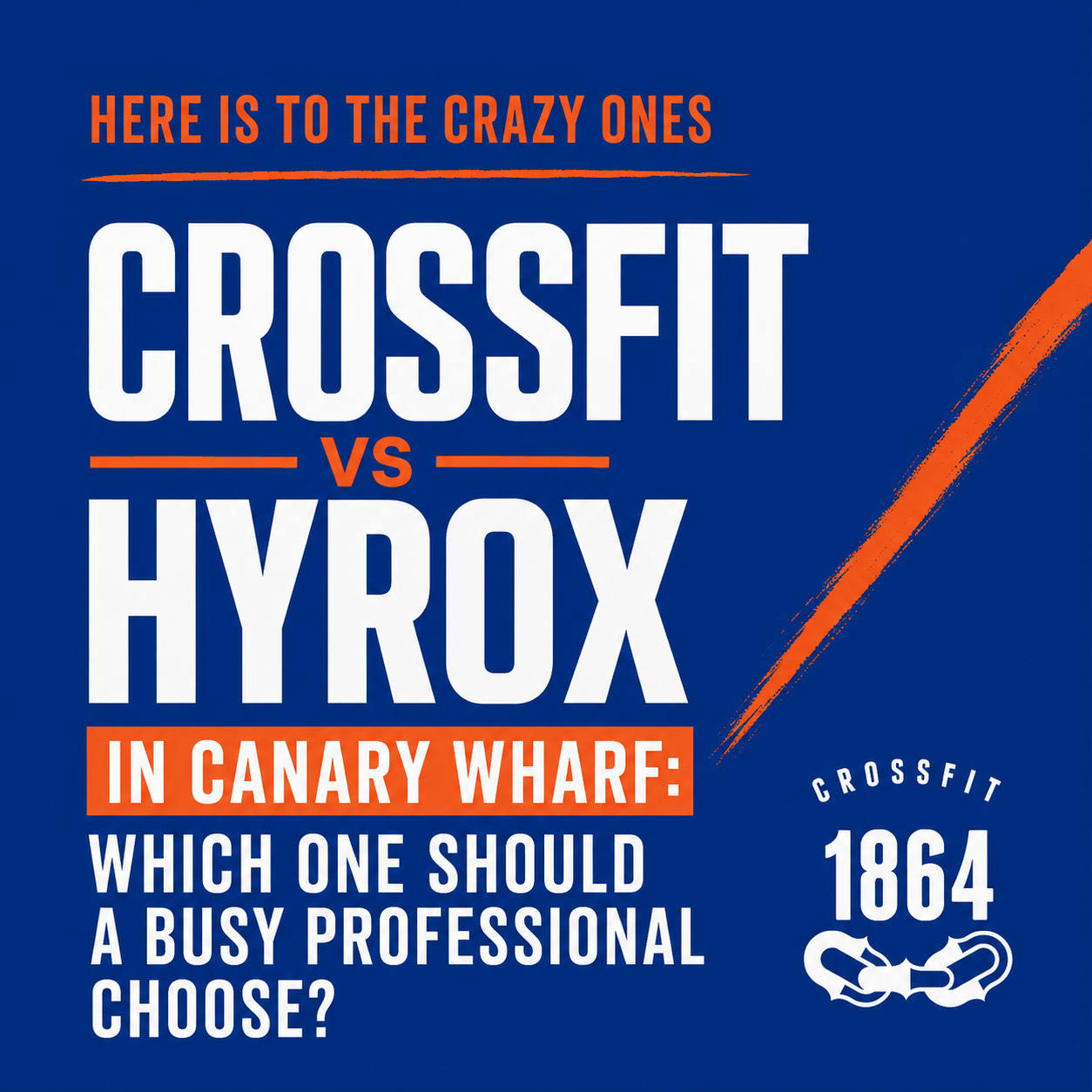 CrossFit vs Hyrox in Canary Wharf: Which One Should a Busy Professional Choose?