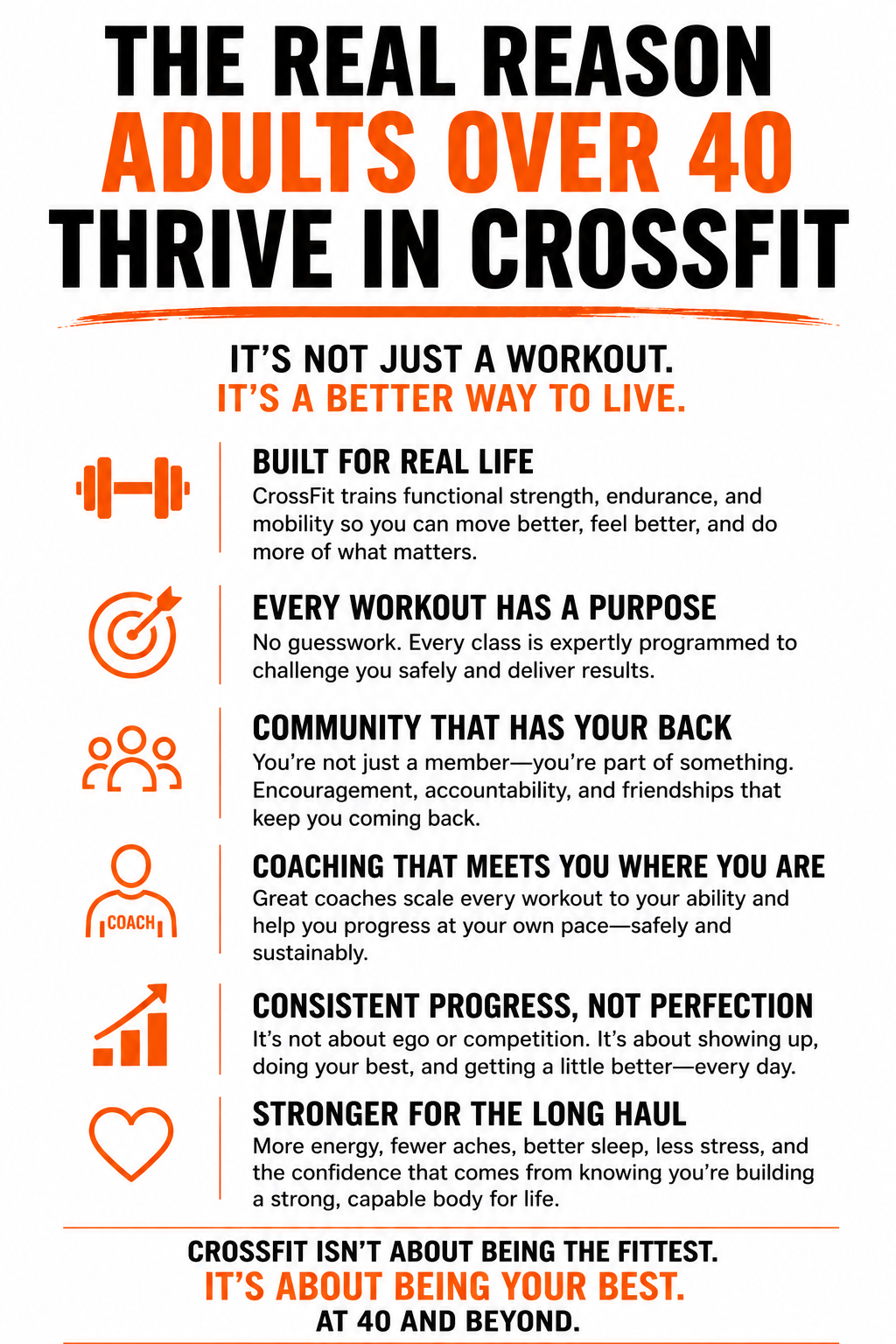 The Real Reason Adults Over 40 Thrive in CrossFit