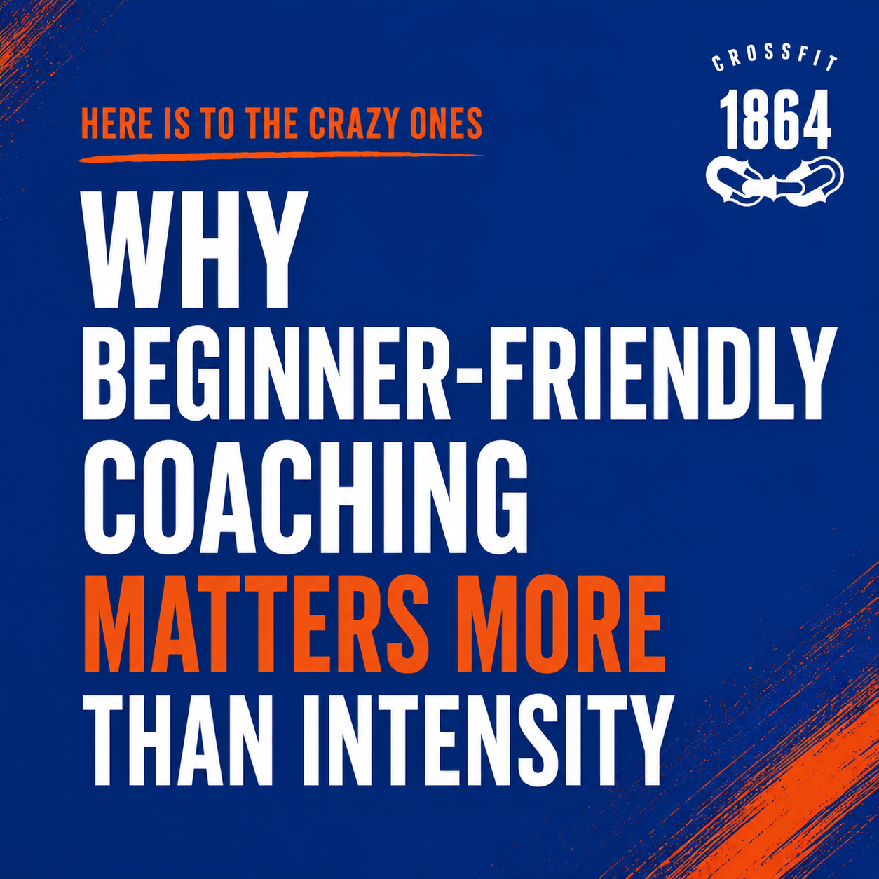 Why Beginner-Friendly Coaching Matters More Than Intensity