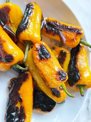 Charred Sweet Peppers -The Framework : Nutrition & Wellness