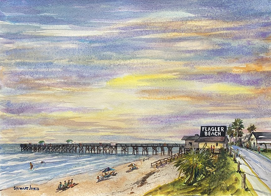 Flagler Beach Sunrise BS0126 10x14sm.jpg