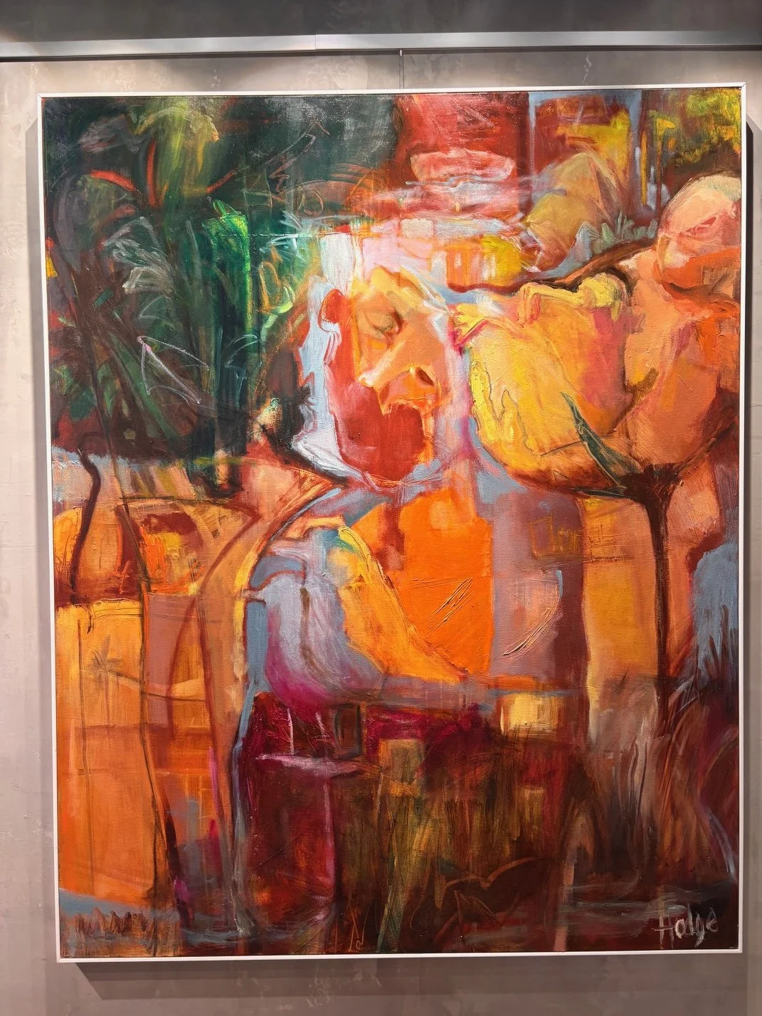 “Forest Cache”
$4800
Margaret Schnebly Hodge
Oil and Oil Pastel on Canvas
48"x60"
