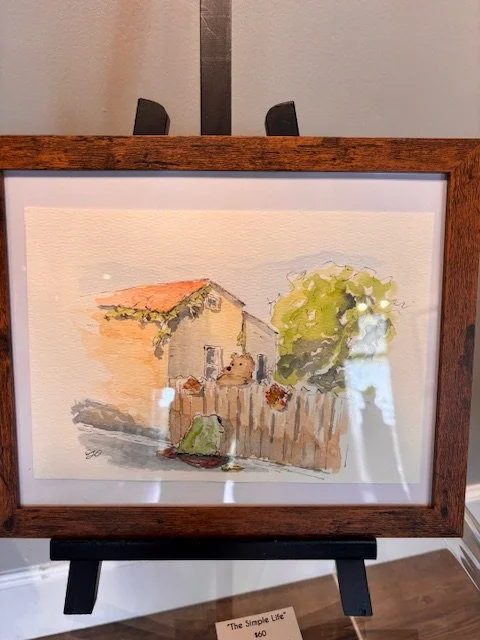 James O'Leary - Watercolor - $85 