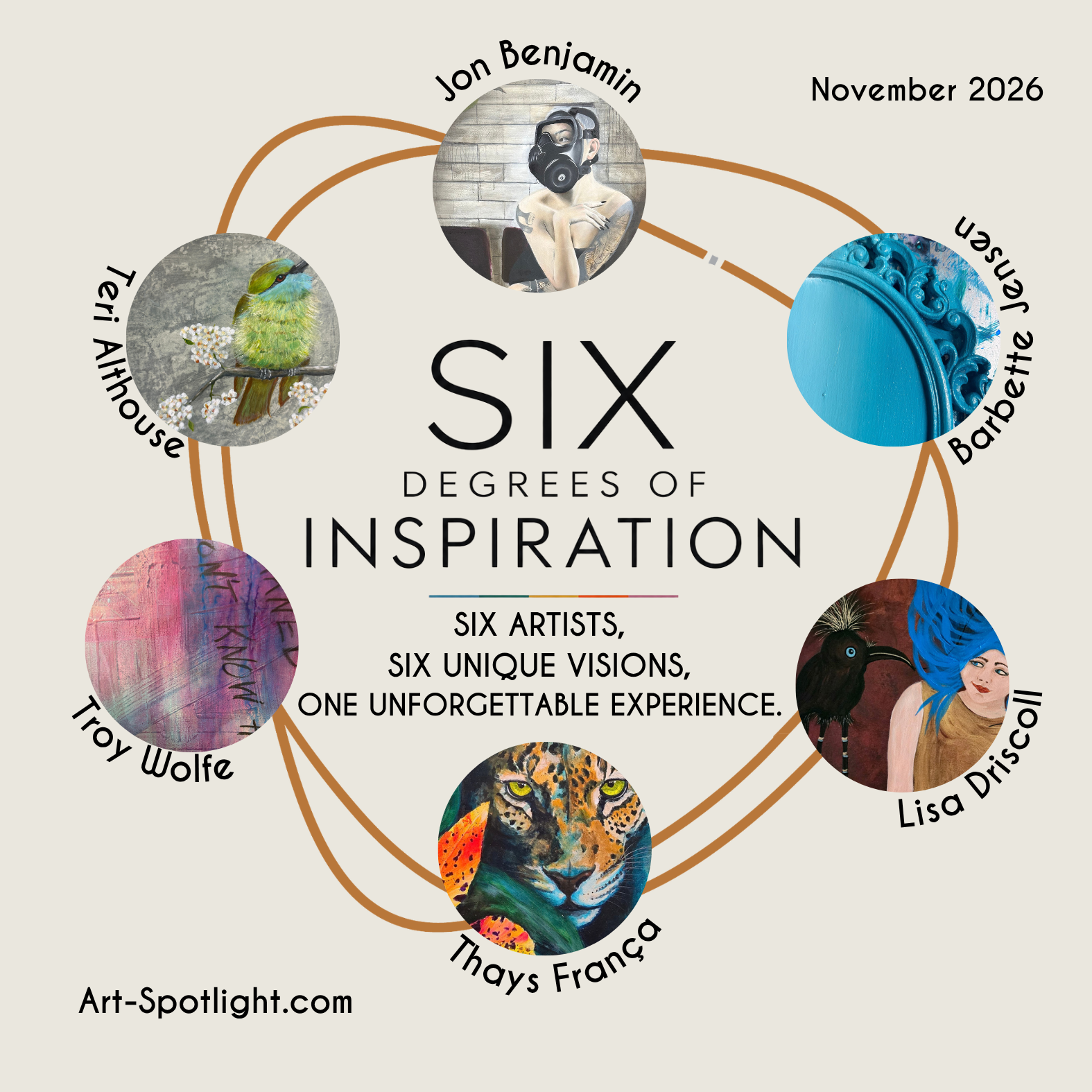 Six Degrees of Inspiration