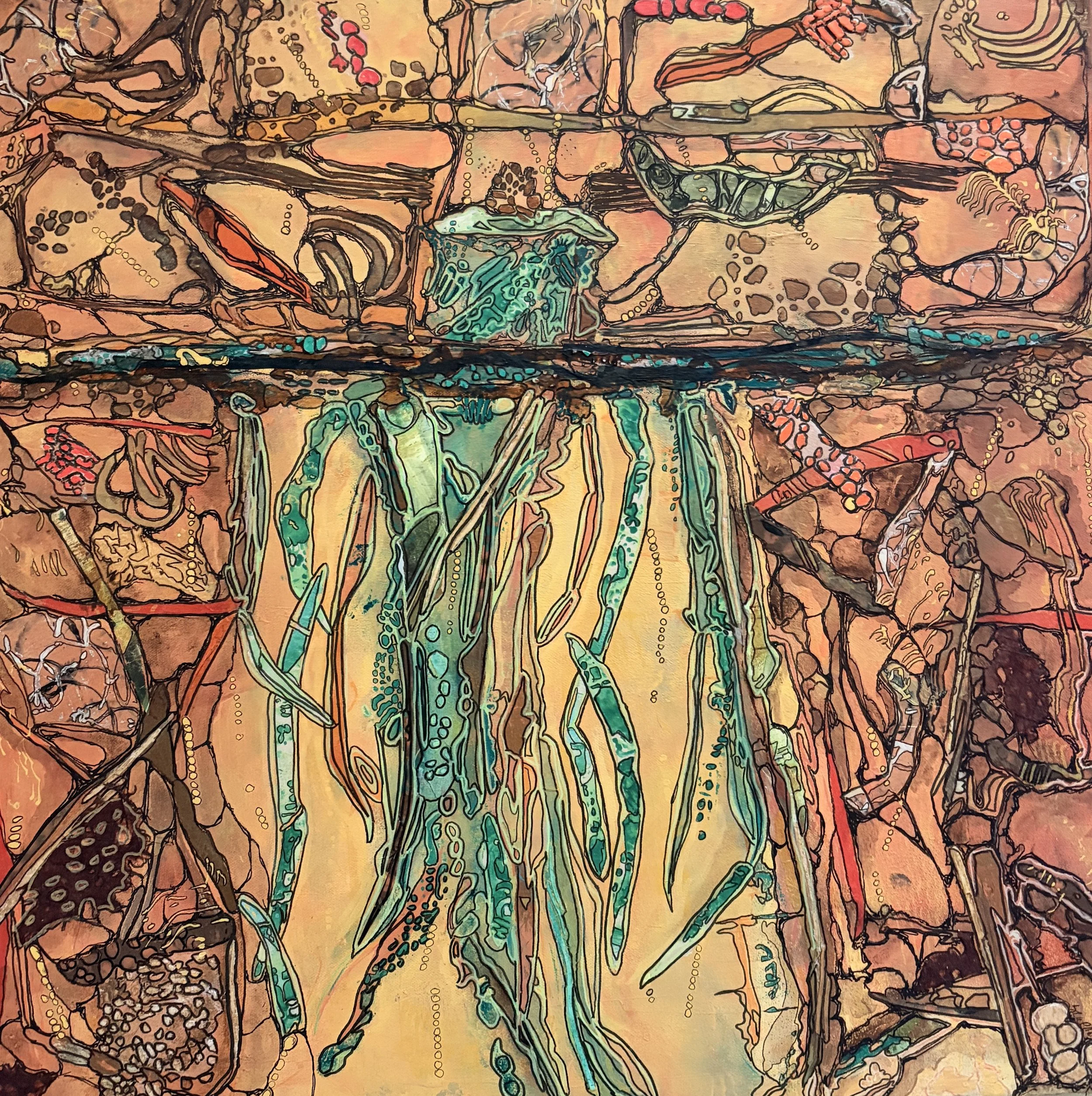 S LaPrall_Subterranean Mosaics_ 24 x 24.jpg