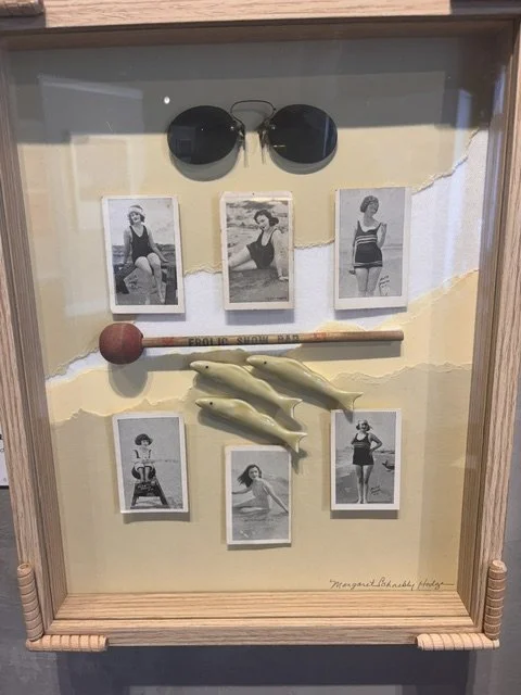 Margaret Hodge; The Frolic Show;
Assemblage Art; $325


