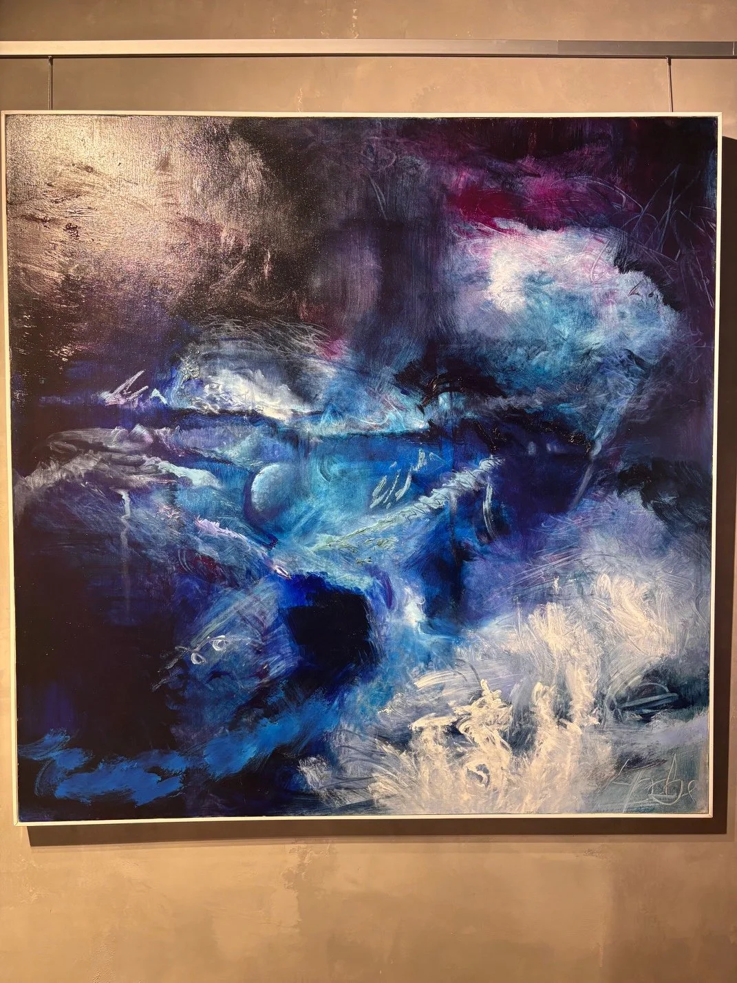 “Into the Blue”
$3800
Margaret Schnebly Hodge
Oil on Canvas
48"x48"
