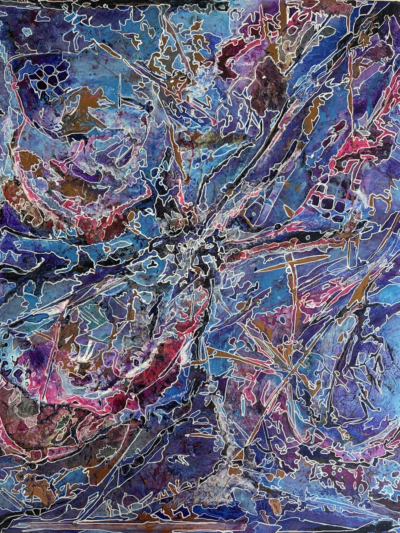 S LaPrall_Celestial Trails_Acrylic Collage_18 x 24.jpg