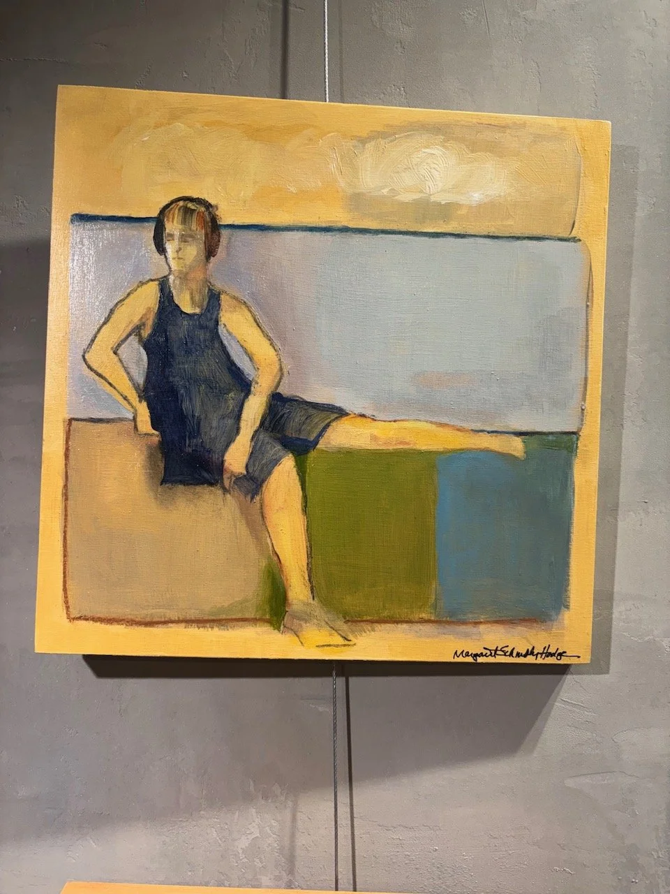 “A New Day”
$325
Margaret Schnebly Hodge
Oil and Oil Pastel on Birch Panel
12"x12"
