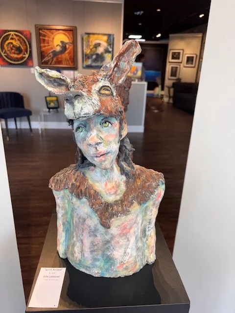 Julie Latayan - Spirit Animal  Goat - Clay - $1200