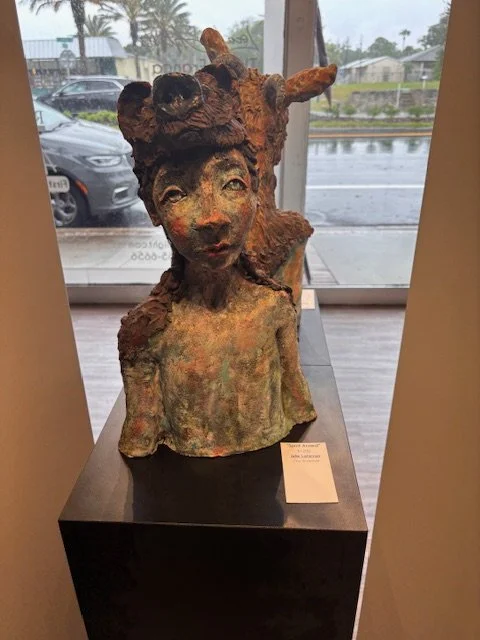 Julie Latayan - Spirit Animal  Bear - Clay - $1200