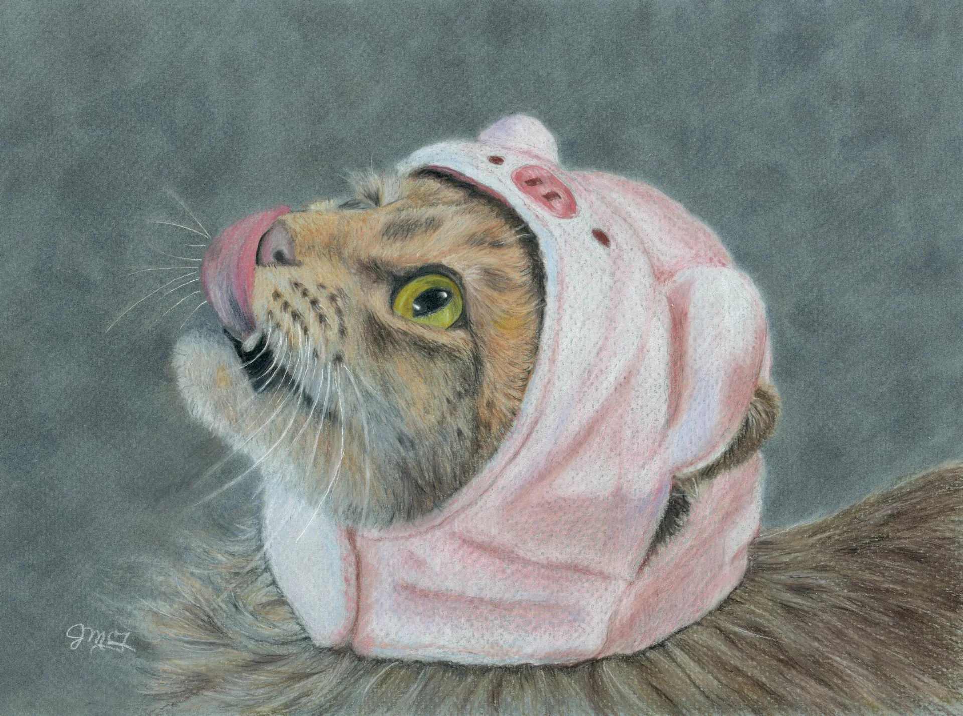 "Little Pig" - Wildlife Whispers - 2025 Colored Pencil and PanPastel on Rembrandt Pastel Paper. (Pexels Reference Photo Credit: Israel Torres) 8 x 10 Framed Original: $275. Giclee Prints Available. 


“Blessed are those who hunger and thirst for righ
