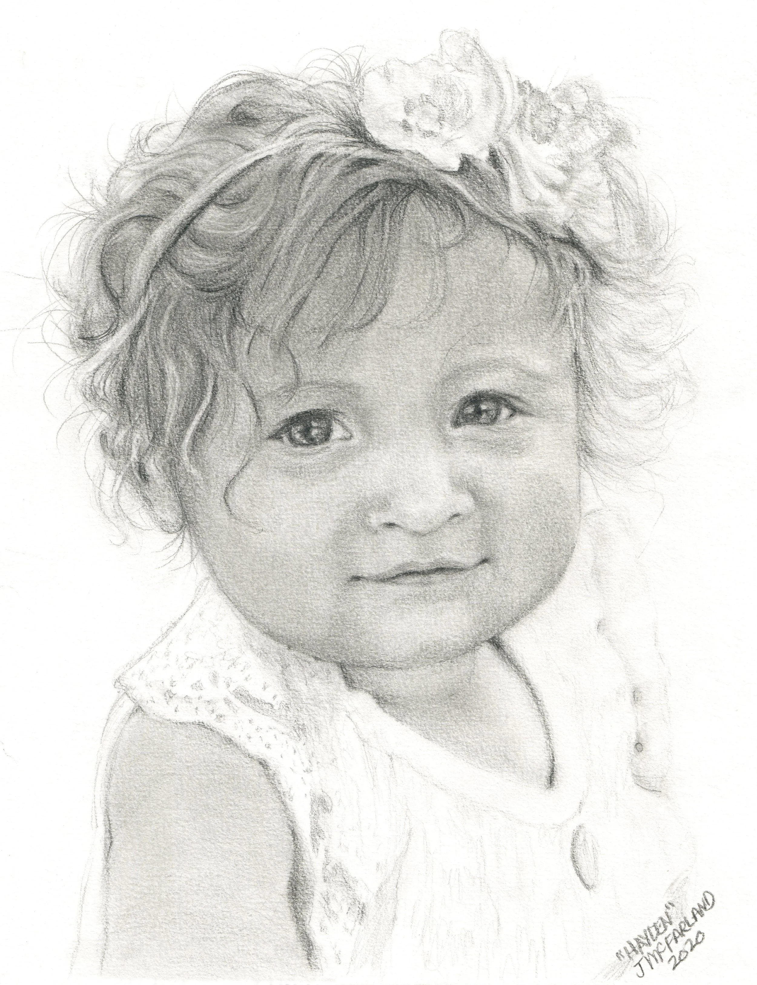 "Hayden" - 2020
Graphite Pencil on Strathmore Drawing Paper