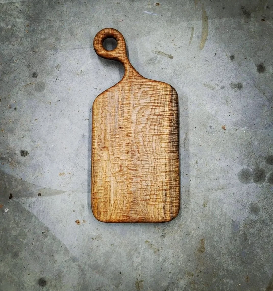 Curly Burly Spalted Maple Board