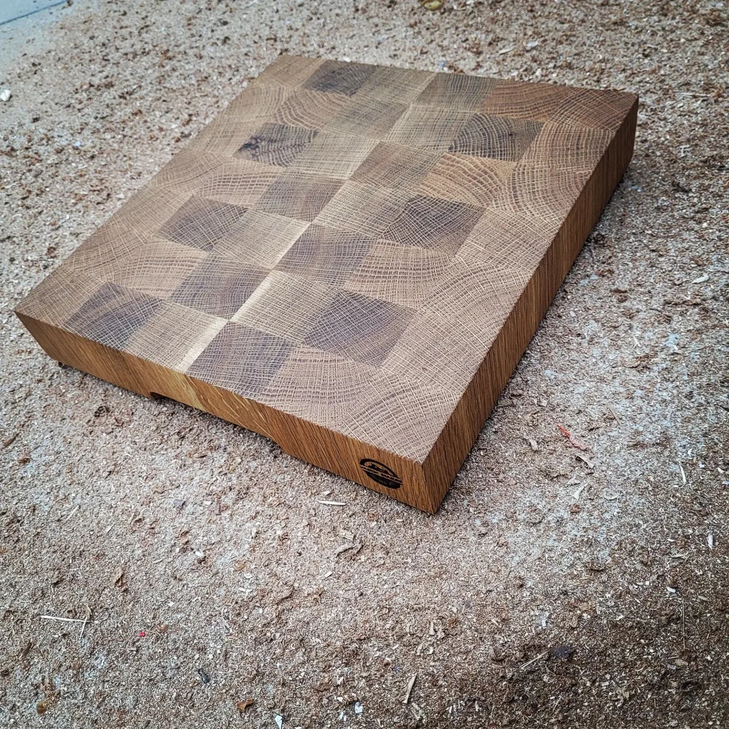White Oak End Grain Cutting Board