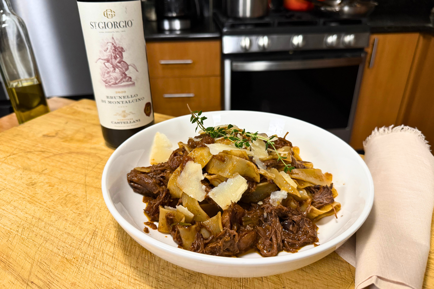Short Rib Ragù with Pappardelle