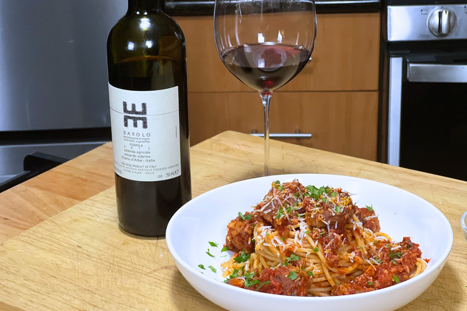 Spaghetti and Meatballs