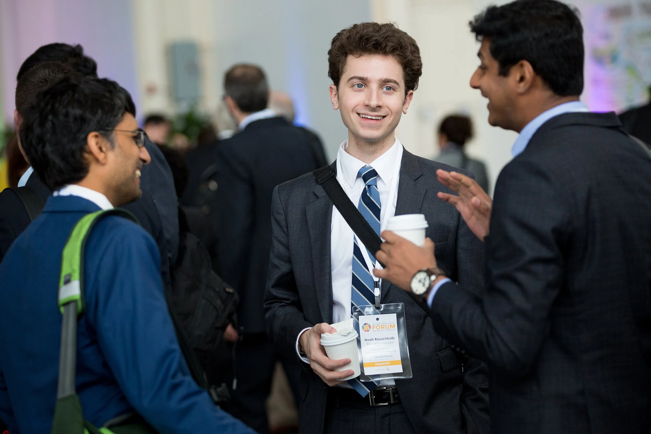 Group networking at event