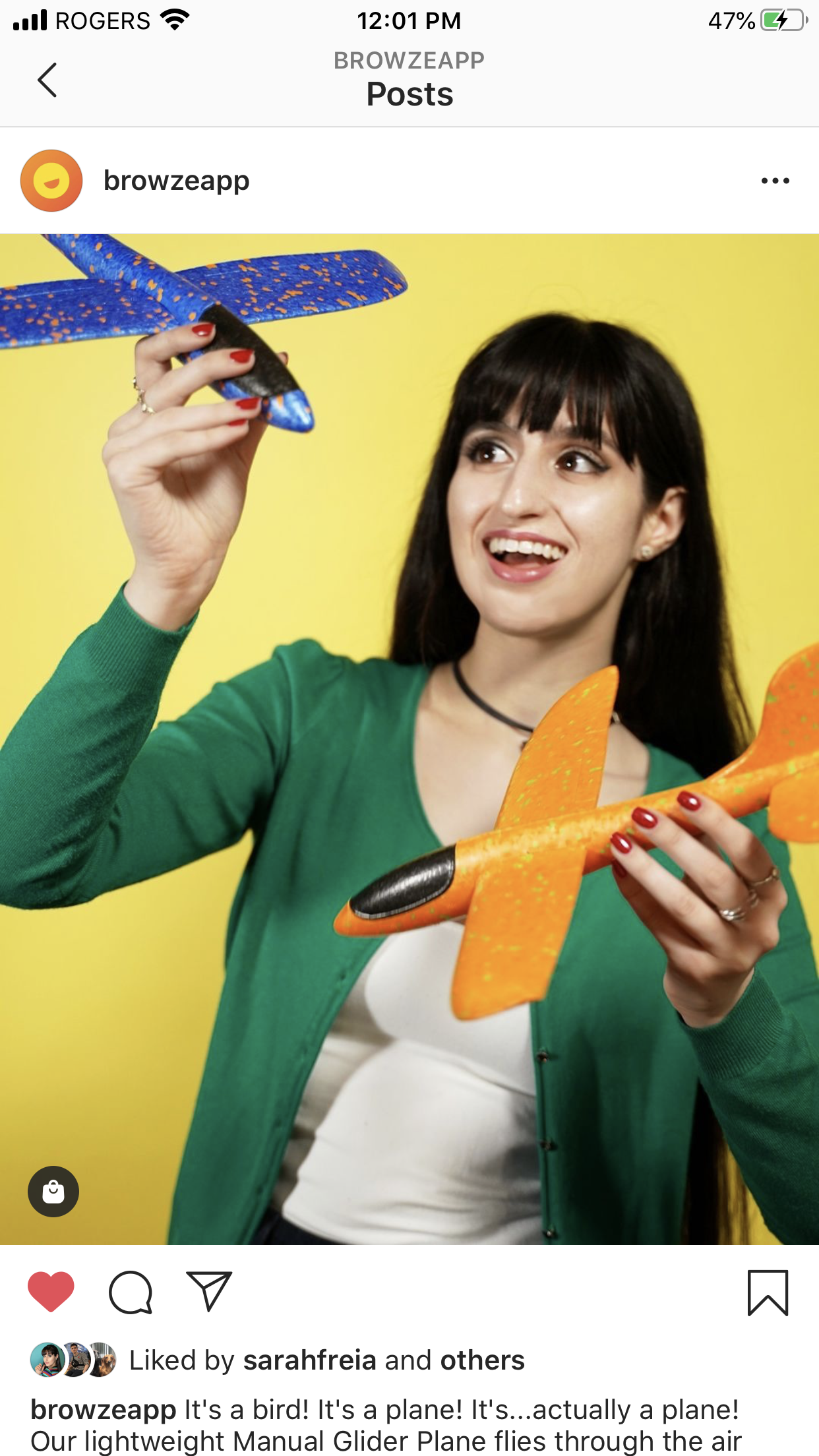 Browze Inc. Toy Print Ad