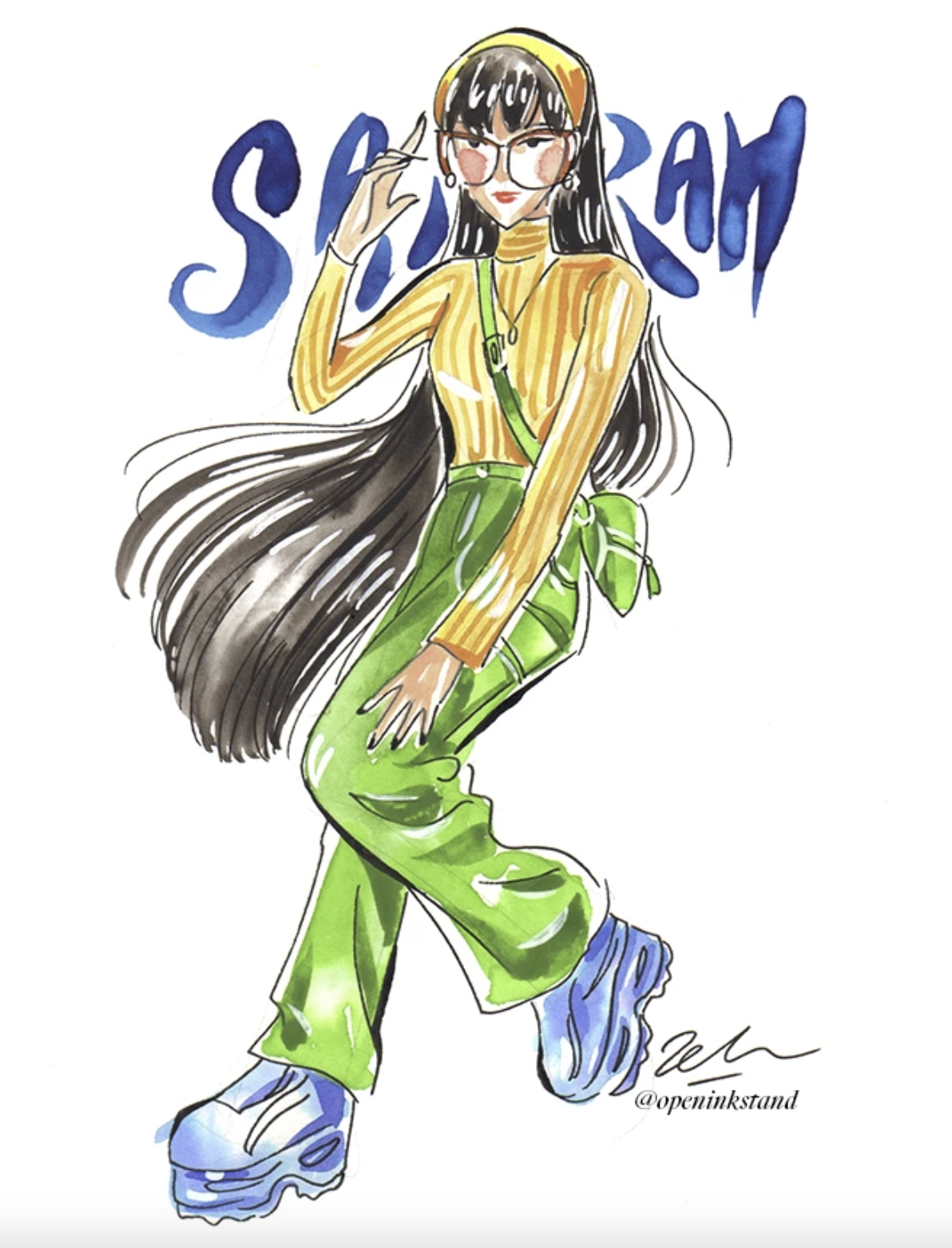 Schin Loong (Open Inkstand)