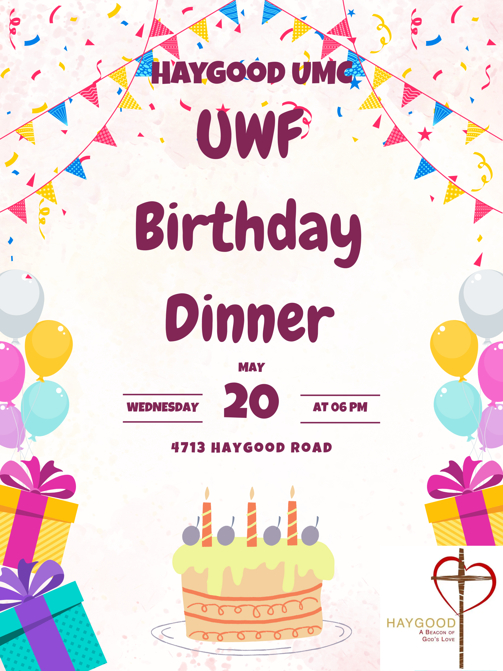 UWF Annual Birthday Dinner