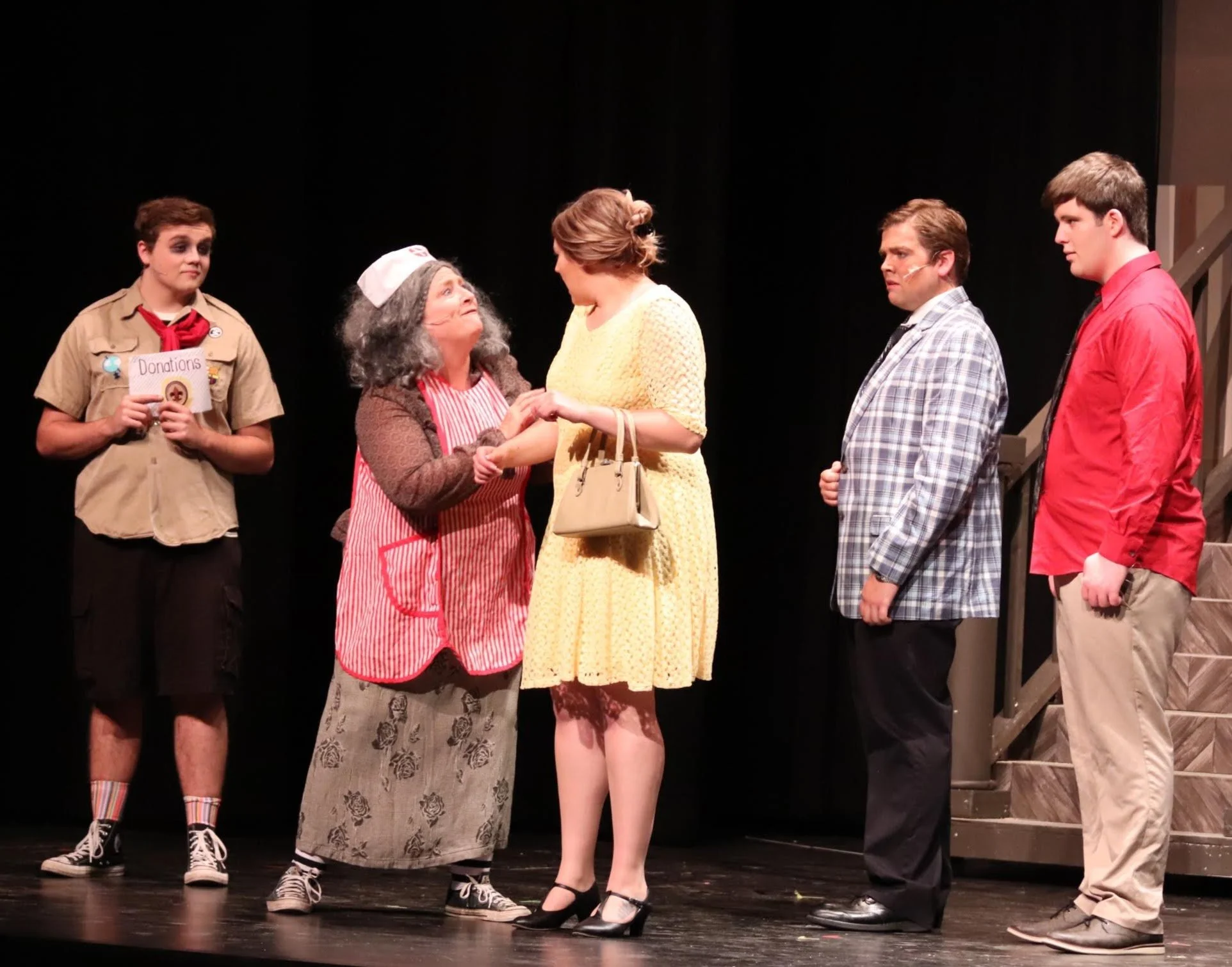 Addams Family: Beinekes meet Grandma
(photo courtesy of Lois Rothstein)