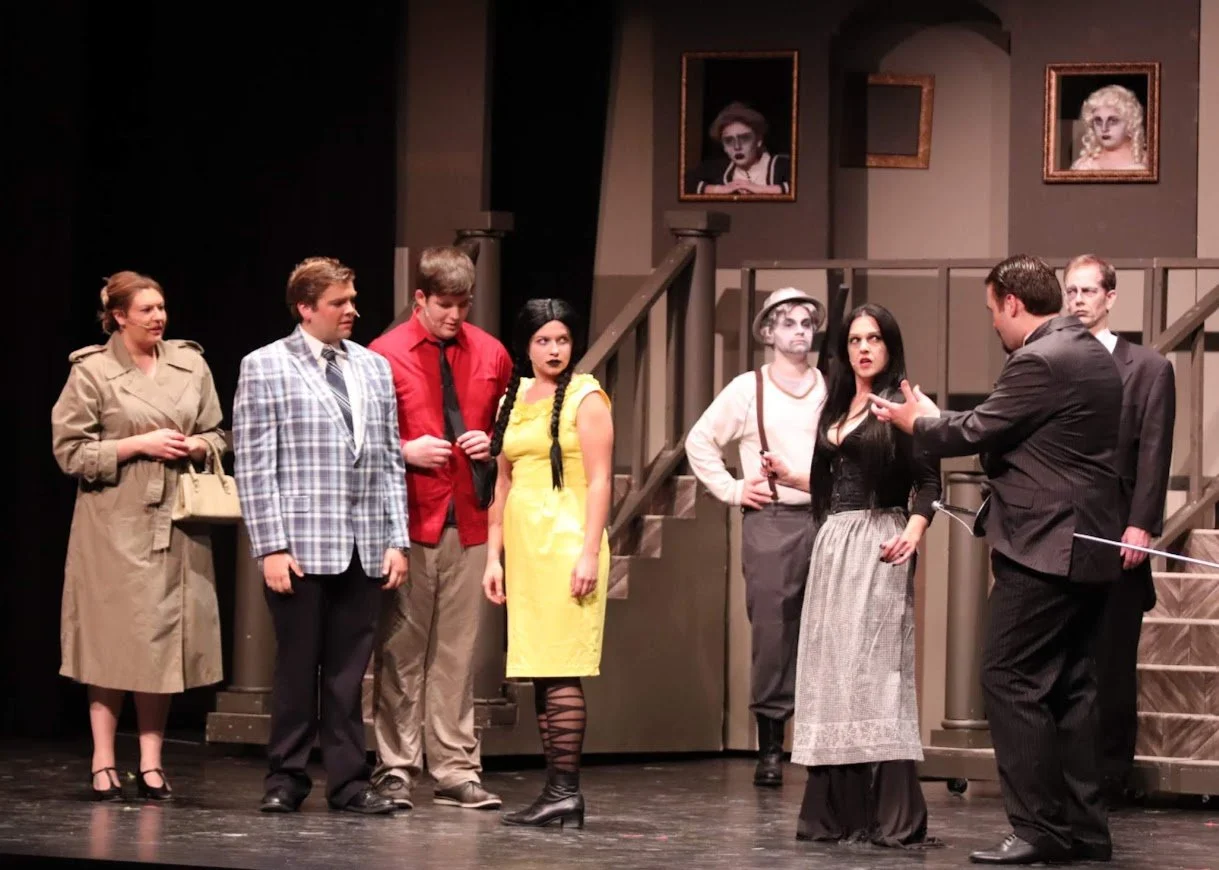 Addams Family: Wednesday shows her yellow dress
(photo courtesy of Lois Rothstein)