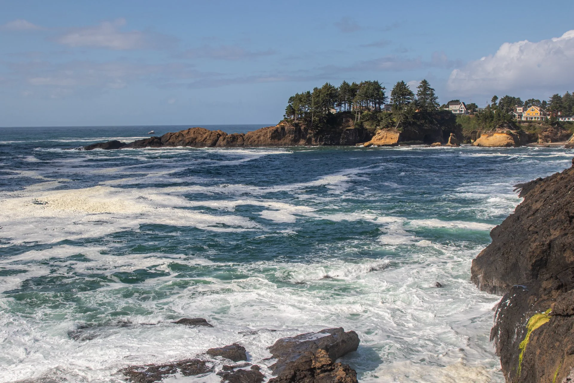 Image showcasing Depoe Bay — Wide Turns Only