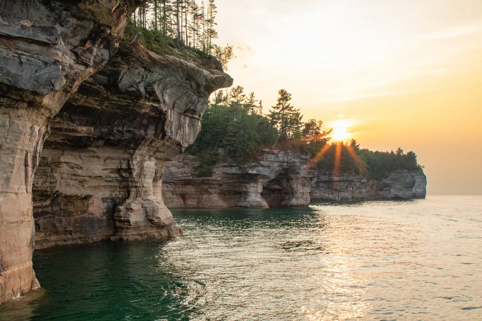 Pictured Rocks National Seashore — Wide Turns Only