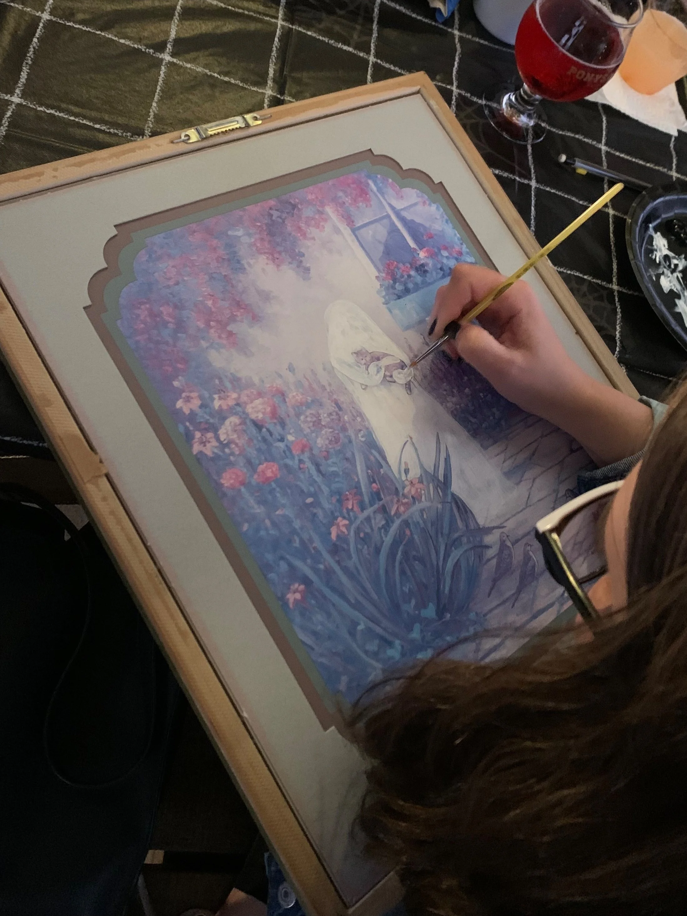 Upcycled Ghost Paint Night