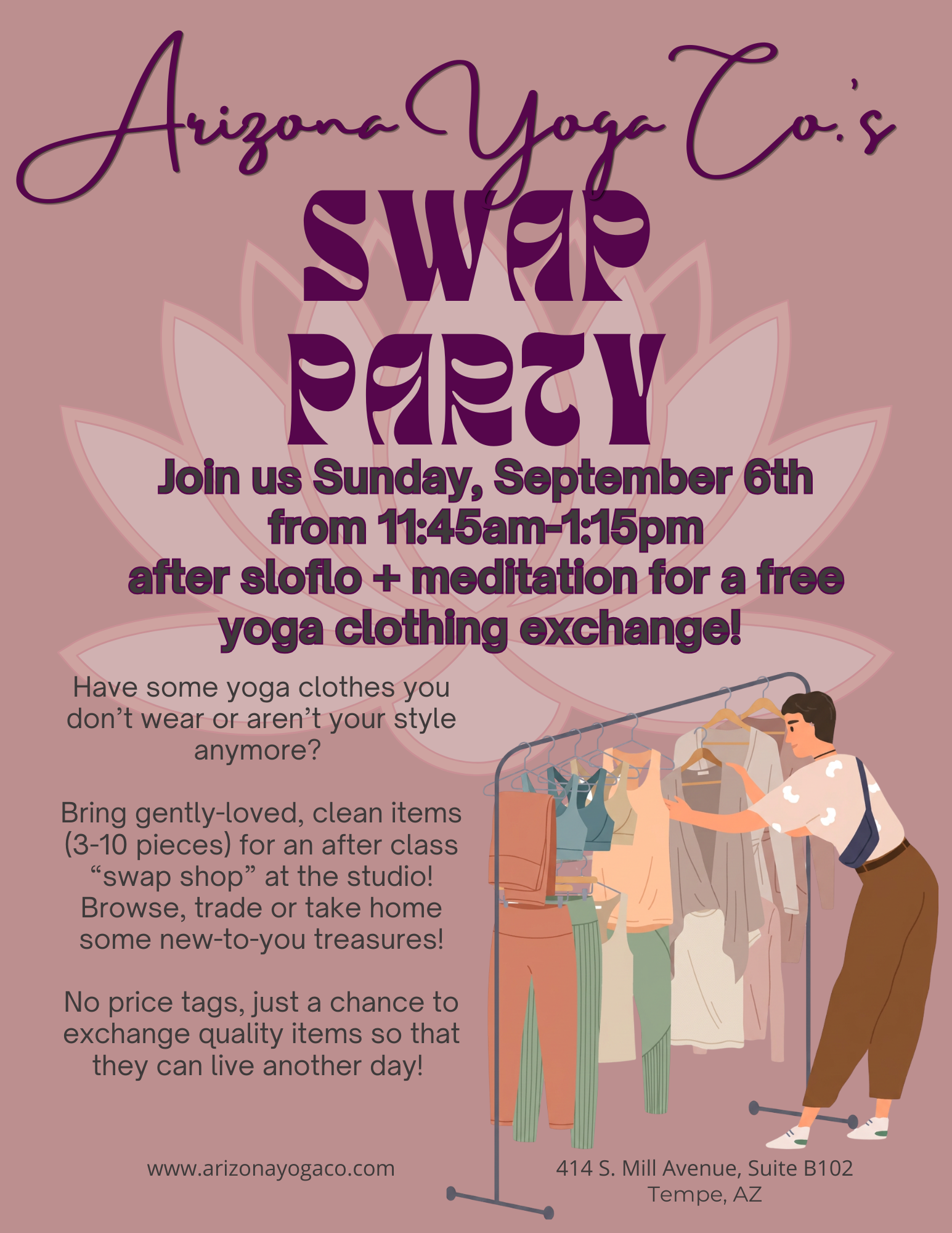 Swap Party Modern Illustrated Flyer.png