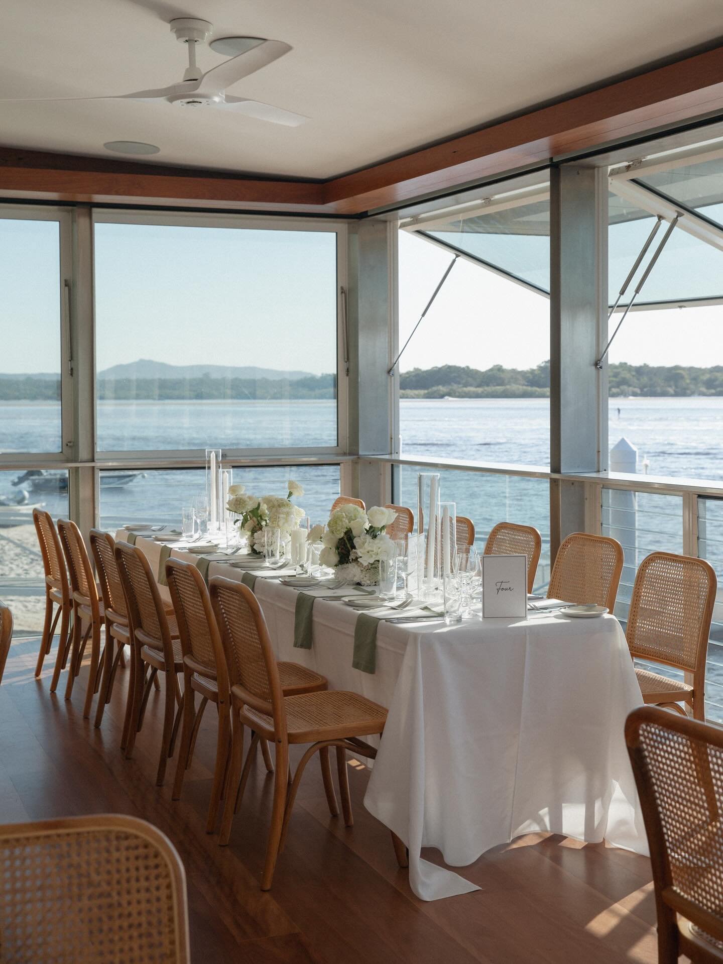 A stunning sunset afternoon of coastal goodness for Melissa &amp; Scott💛

Venue: @rickysweddings 
Florals: @mondofloraldesigns
Furniture: @lovebirdweddings
Planning &amp; Styling: @supperclubco 
Stationary: @maddisonjayne_design
Celebrant: @lauracla