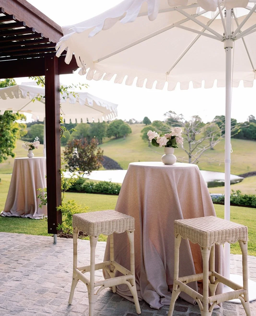 An editorial ode to La Dolce Vita &mdash; love, light, and effortless luxury for this Garden Party to celebrate the new Mr &amp; Mrs🥂⁠
⁠
Planning, Styling &amp; Stationery: @lovebirdweddings⁠
Florals: @mondofloraldesigns⁠
Venue: Private Property⁠
Ph