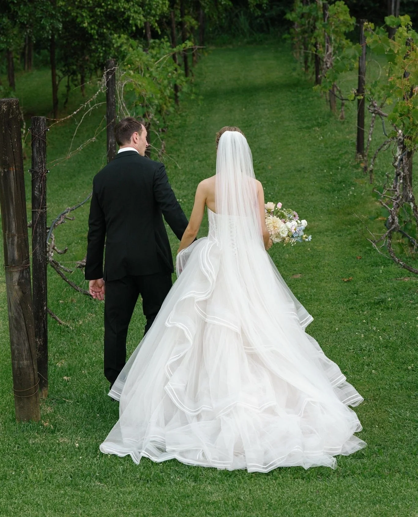The Final Look: Husband &amp; Wife💍⁠
⁠
Planning, Styling, Signage &amp; Stationery: @lovebirdweddings⁠
Florals: @mondofloraldesigns⁠
Venue: @malenymanor⁠
Photography: @ash_and_stone⁠
Film: @weddingsbybutterscotch⁠
Entertainment: @joshneedhammusic⁠
R