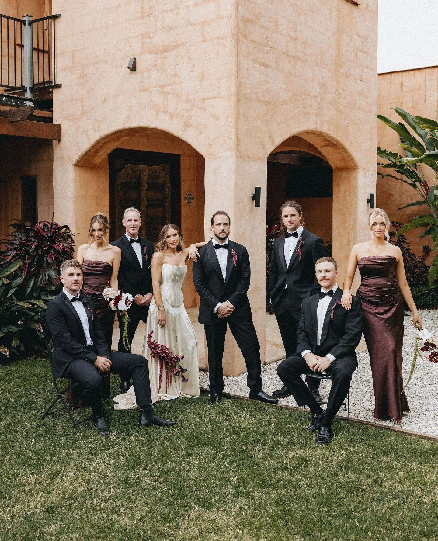 Caitie &amp; Jax's Wedding, the perfect combination of golden hues, sculptural florals, and a love meant to last...🤍⁠
⁠
Planning, Styling &amp; Stationery: @lovebirdweddings⁠
Florals: @mondofloraldesigns⁠
Venue: @nuttinghill_⁠
Celebrant &amp; MC: @j