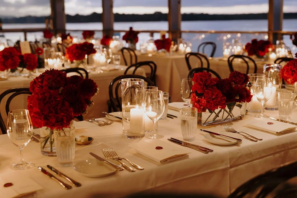 The kind of light you never forget...🥂⁠
⁠
Planning &amp; Styling: @lovebirdweddings⁠
Florals: @mondofloraldesigns⁠
Venue: @rickys_noosa @rickysweddings⁠
Photography: @georgebowdenphoto⁠
Entertainment: @sweetgermansugar⁠
Boat Transfer: @noosaferry⁠
C