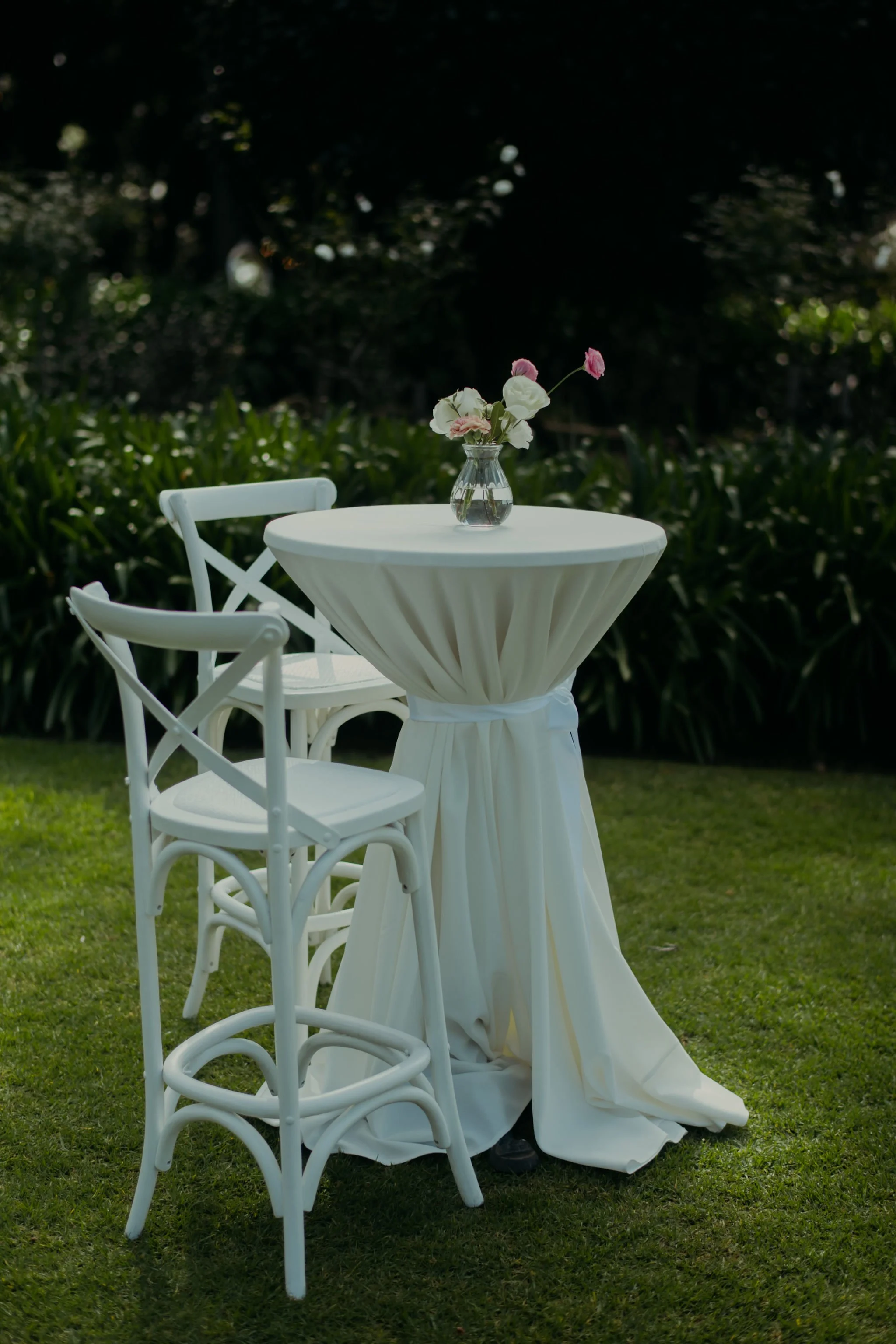 White Hampton Stools