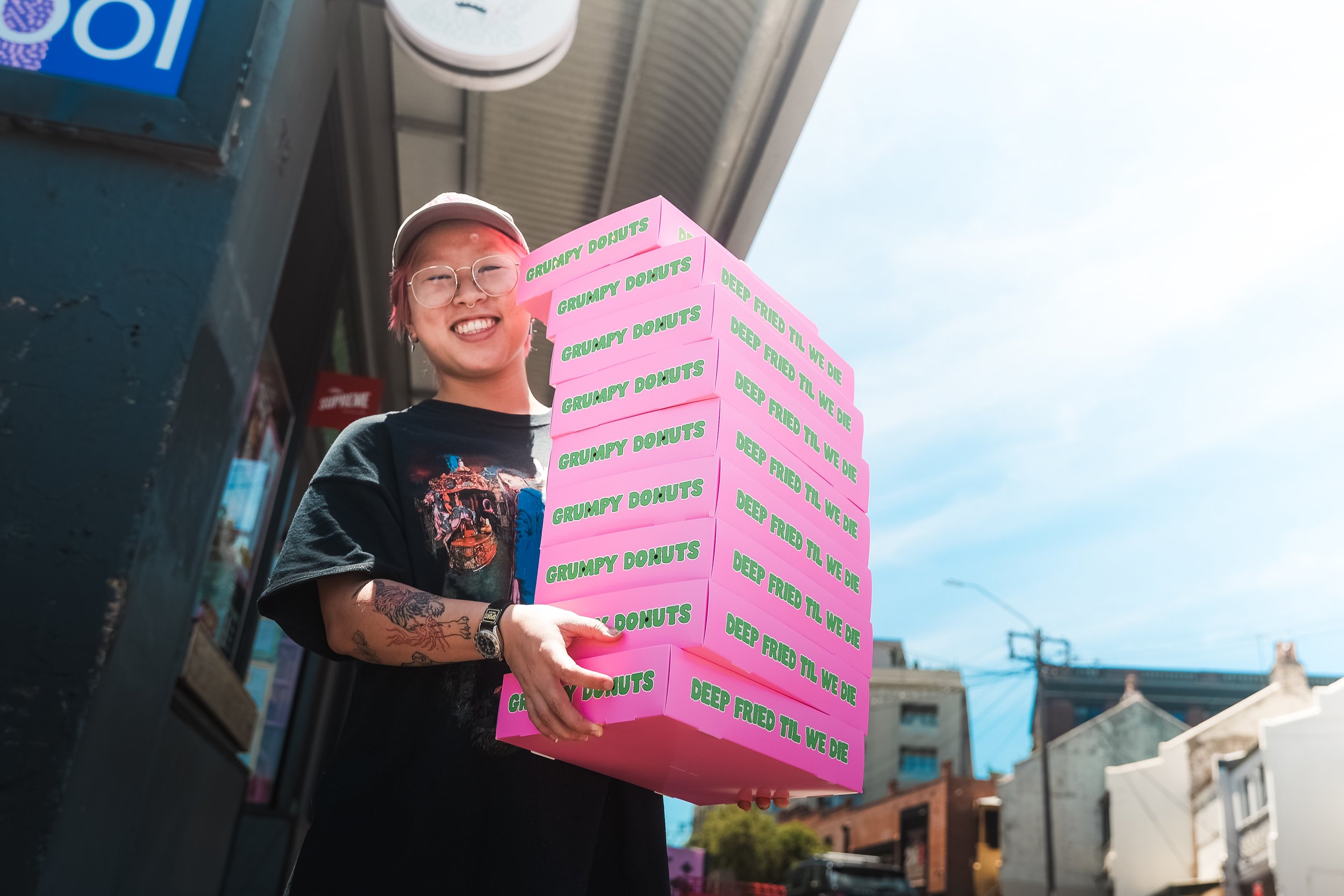 Grumpy Donuts_Delivery Service