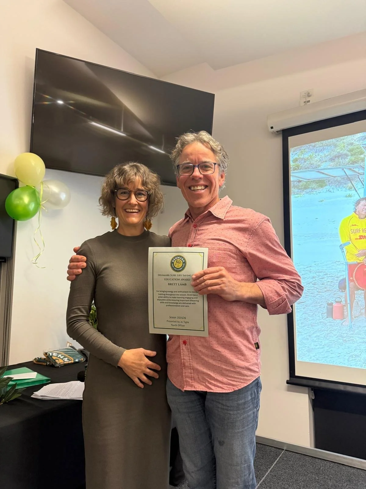 Jo Terwell and Recipient Brett Lamb.JPG