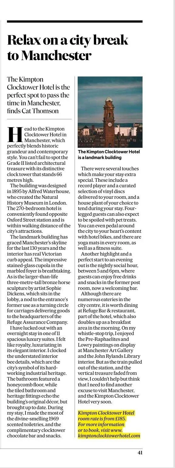 Scotsman Magazine Kimpton Clocktower 7 March 2026