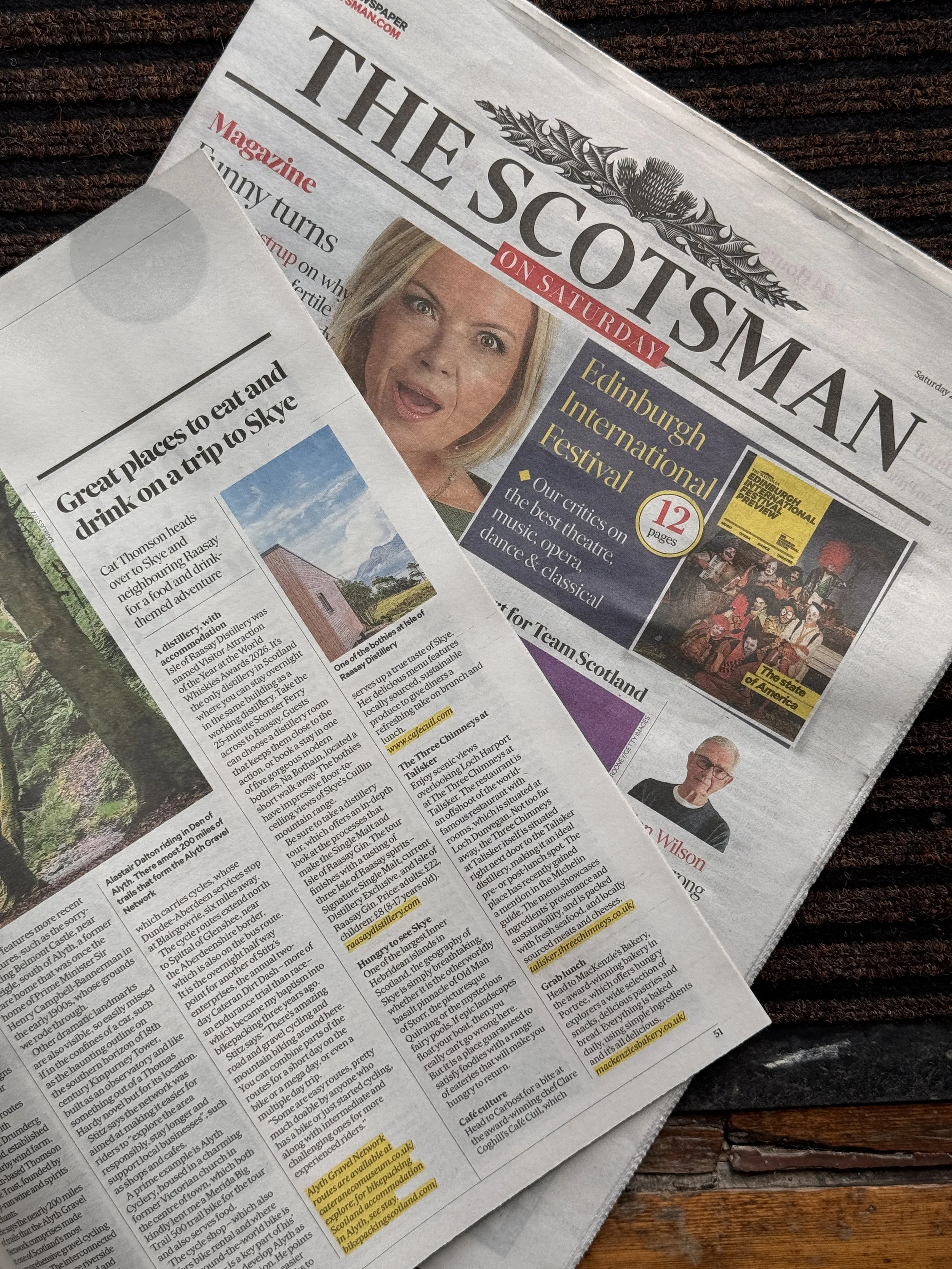 Scotsman Magazine 25th July 2026 Skye