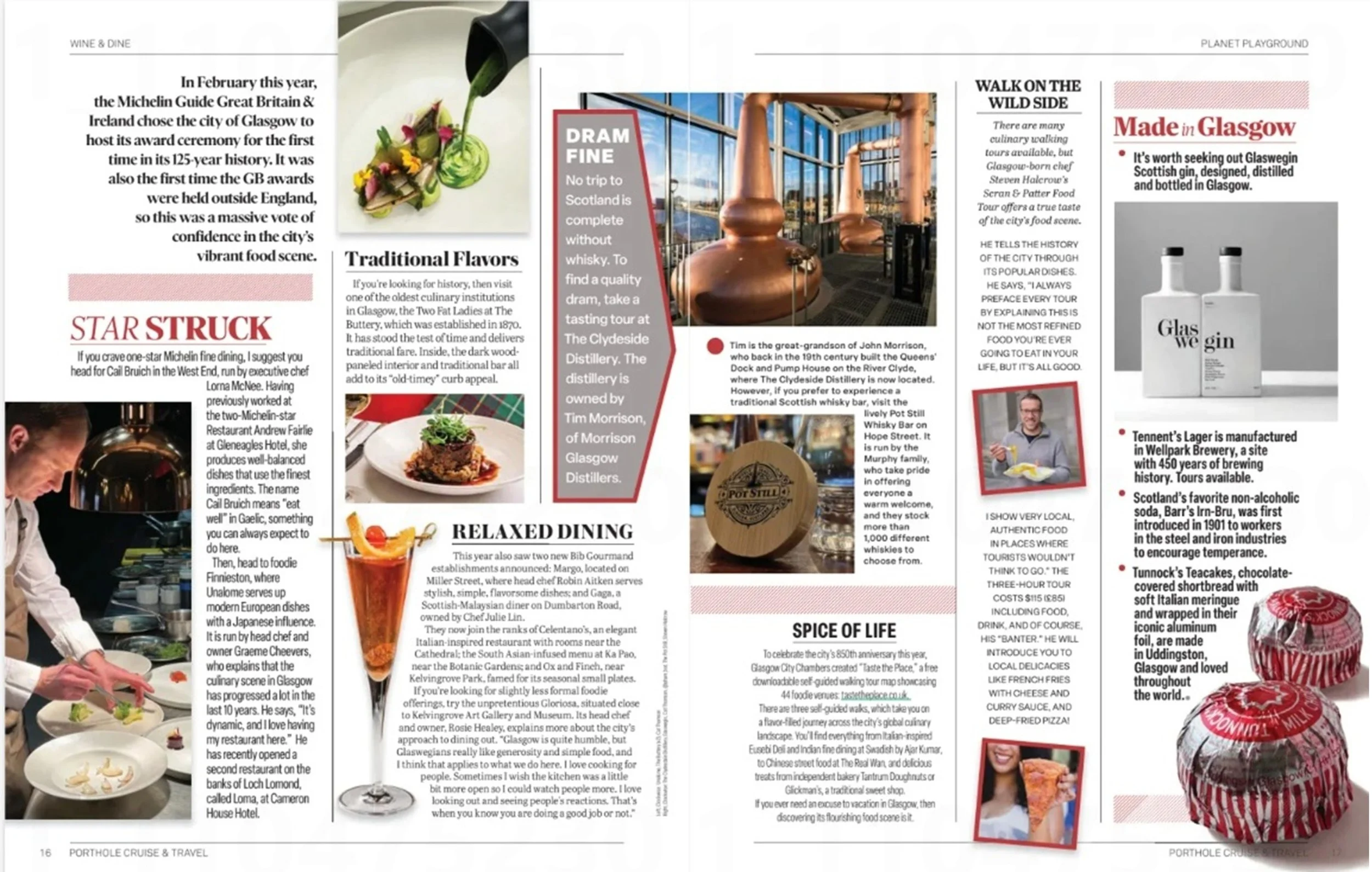 Glasgow Food Scene Porthole Magazine October 2025