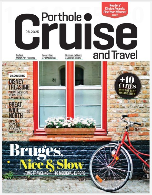 Porthole Magazine slow travel to Bruges 8 page cover story