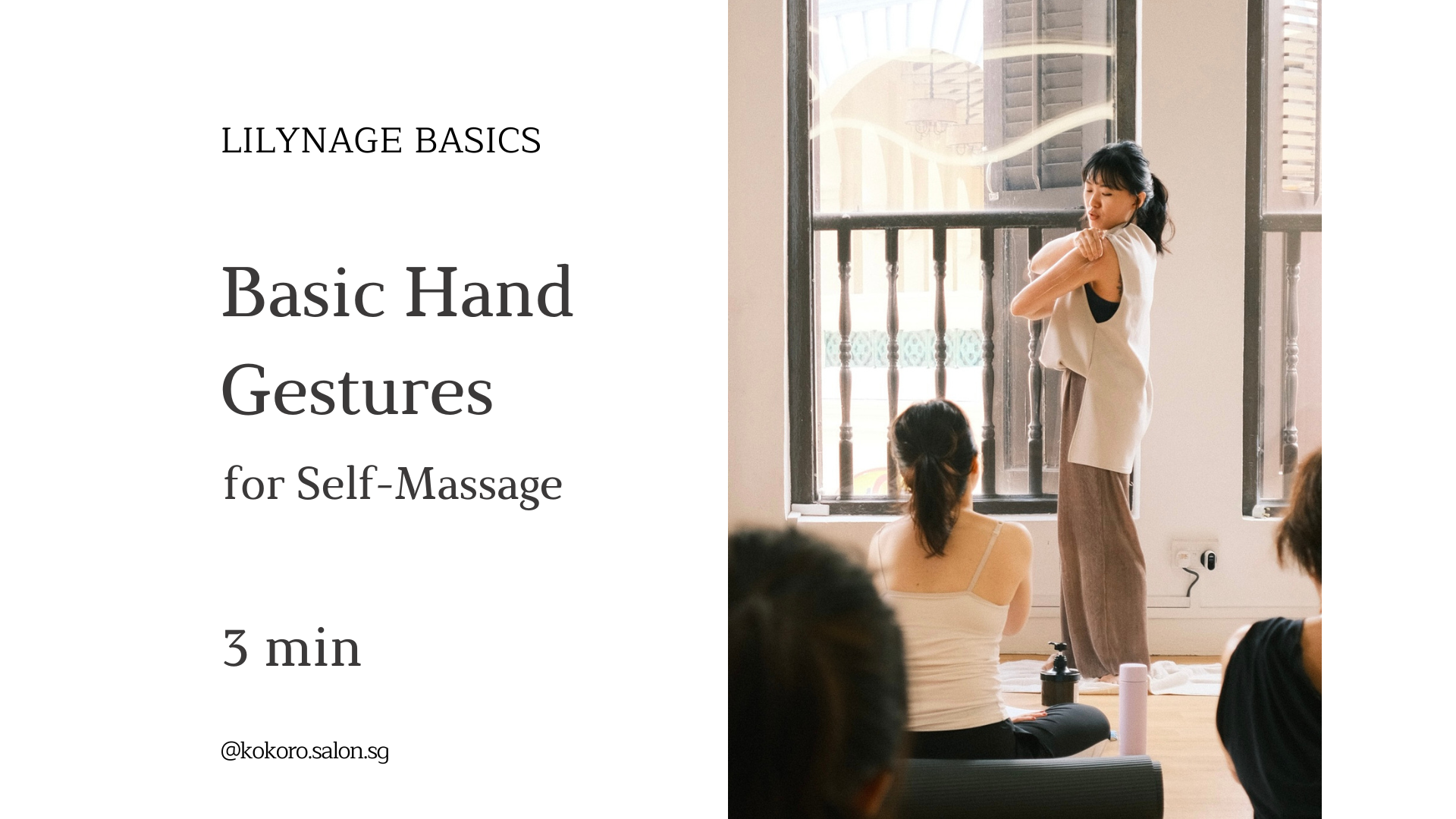 3 Important Hand Gestures for Self-Massage — kokoro salon