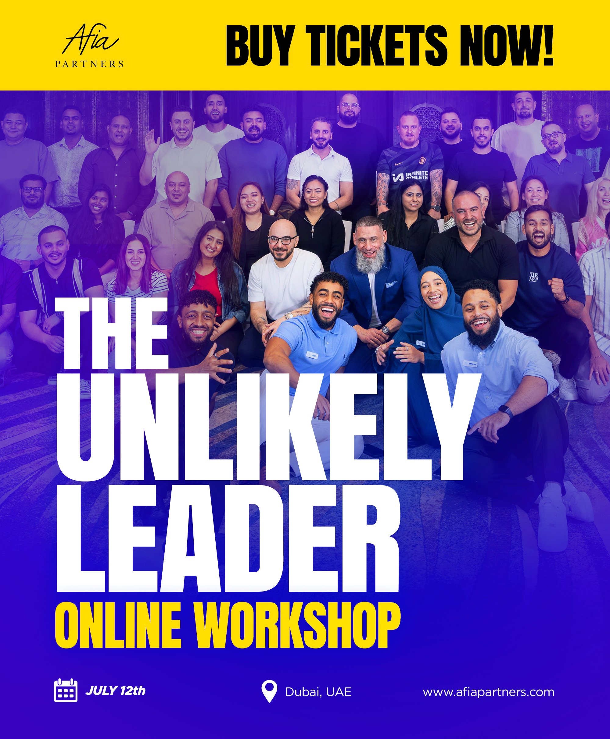 'The Unlikely Leader' ONLINE Workshop │ JULY 12th
